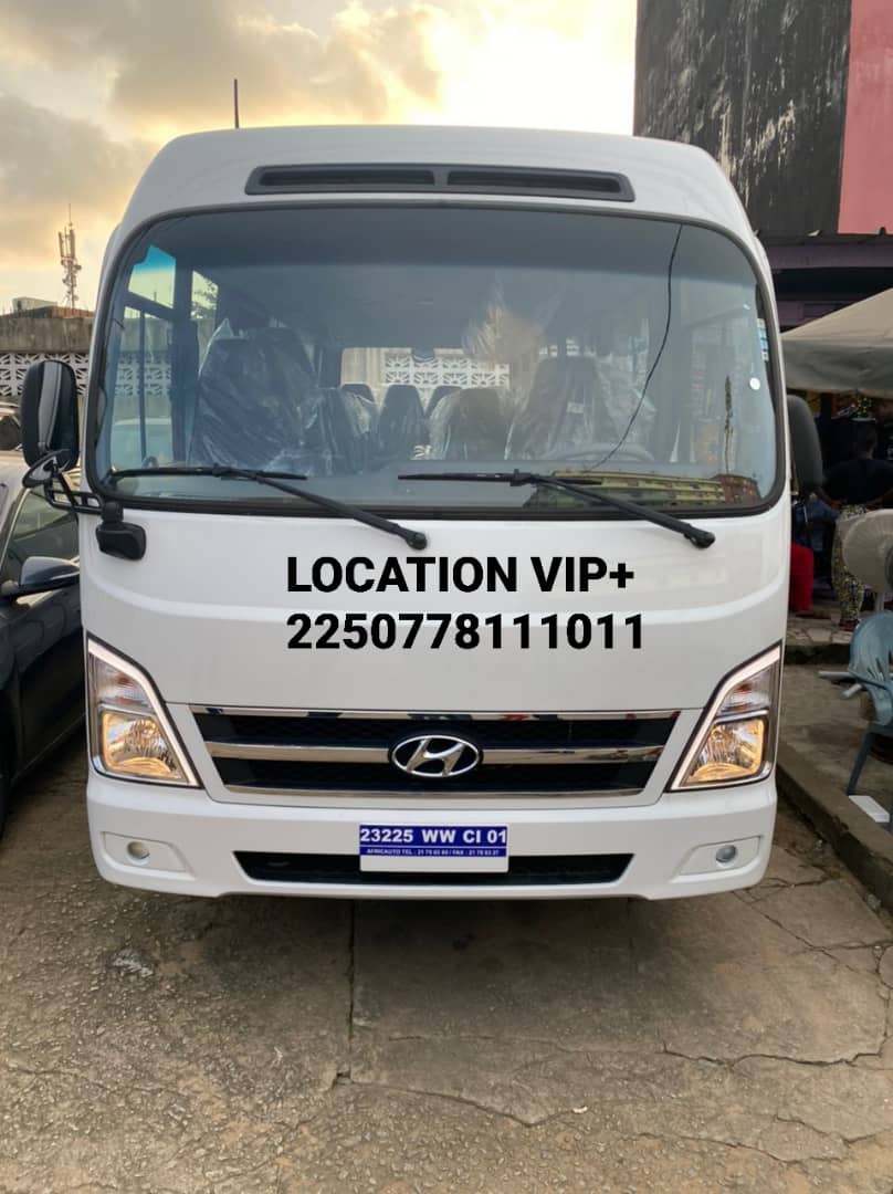 mini car climatisé en location abidjan