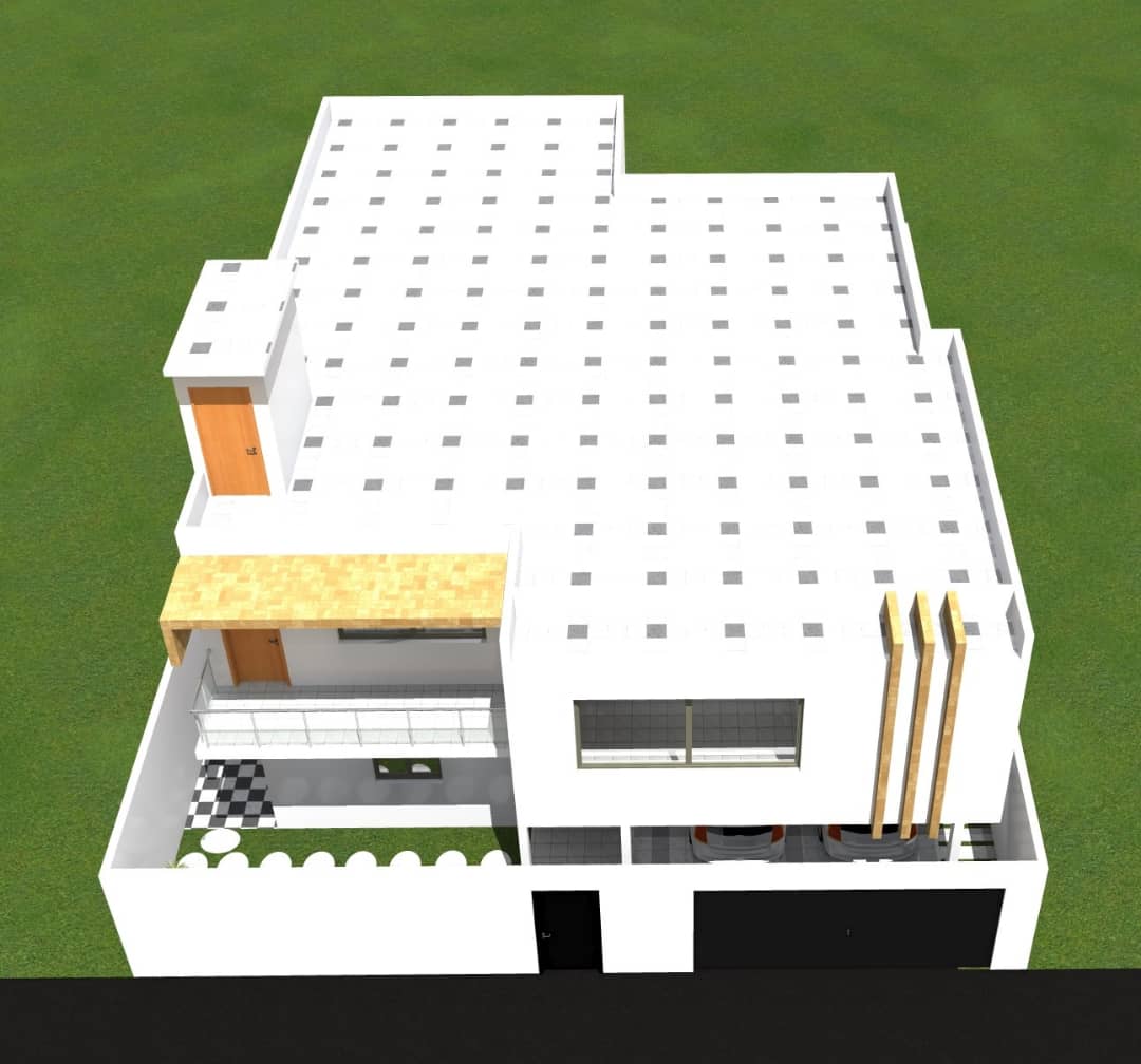 vente de villa duplex haut standing de 7 pièces à cocody angré nouveau chu.