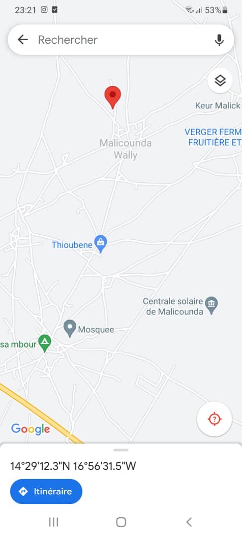 Terrains de 300 mètres carrés à Malicounda