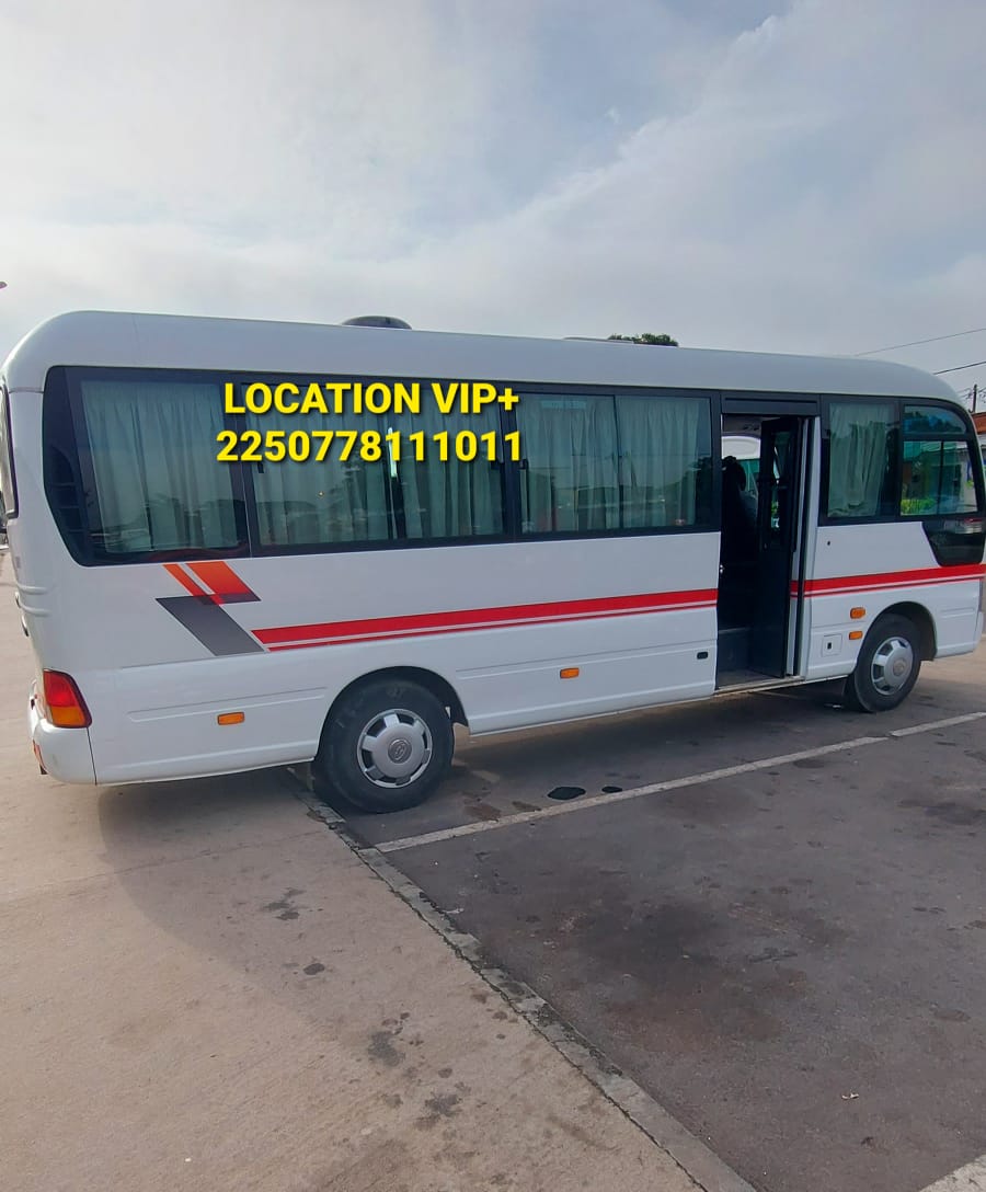 mini bus climatisé en location abidjan