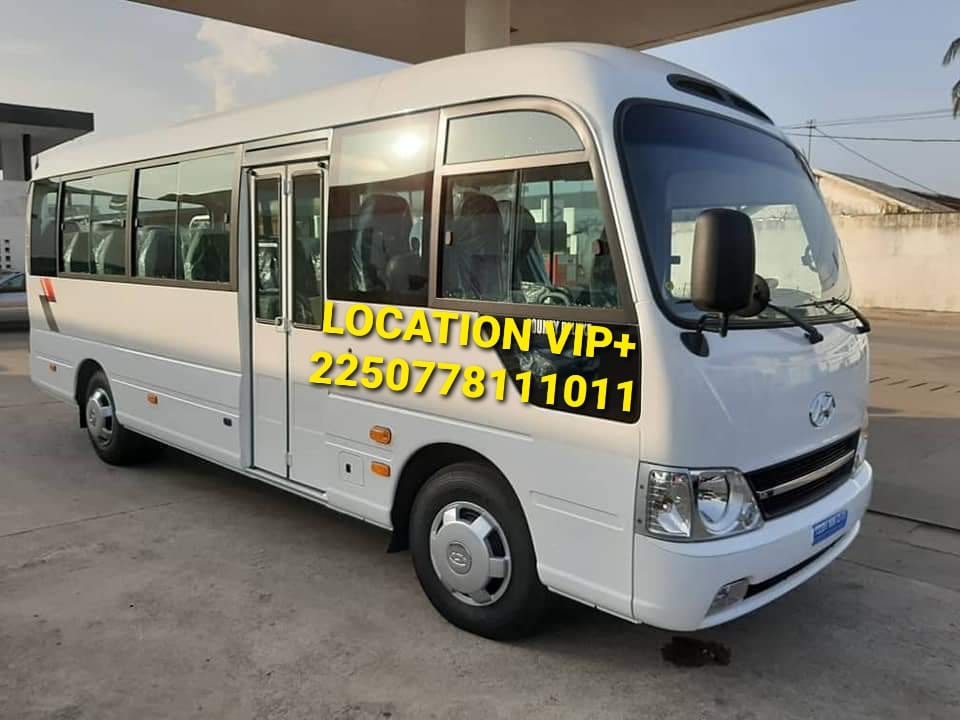 mini bus climatisé en location abidjan
