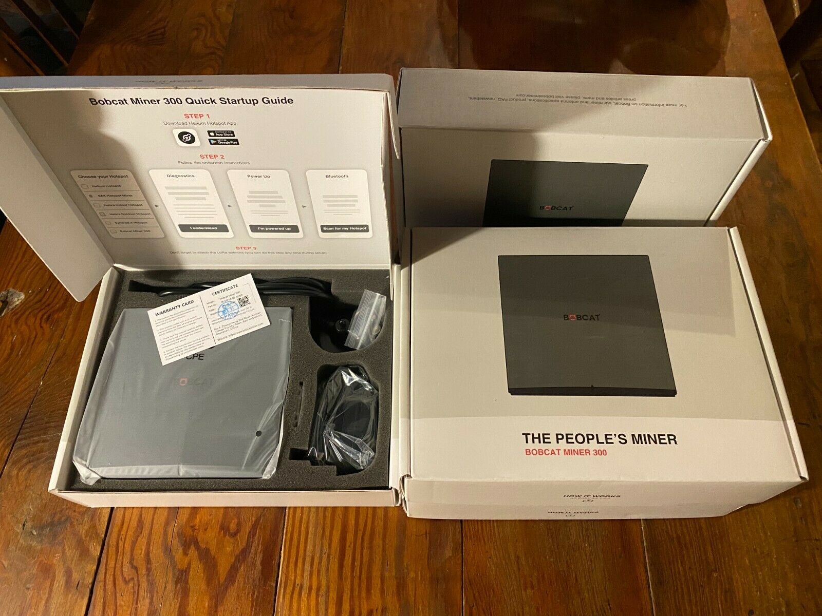 Selling New Latest Bobcat Miner 300 Helium Hotspot EU/US Available Selling New Latest Bobcat Miner 300 Helium Hotspot EU/US Available