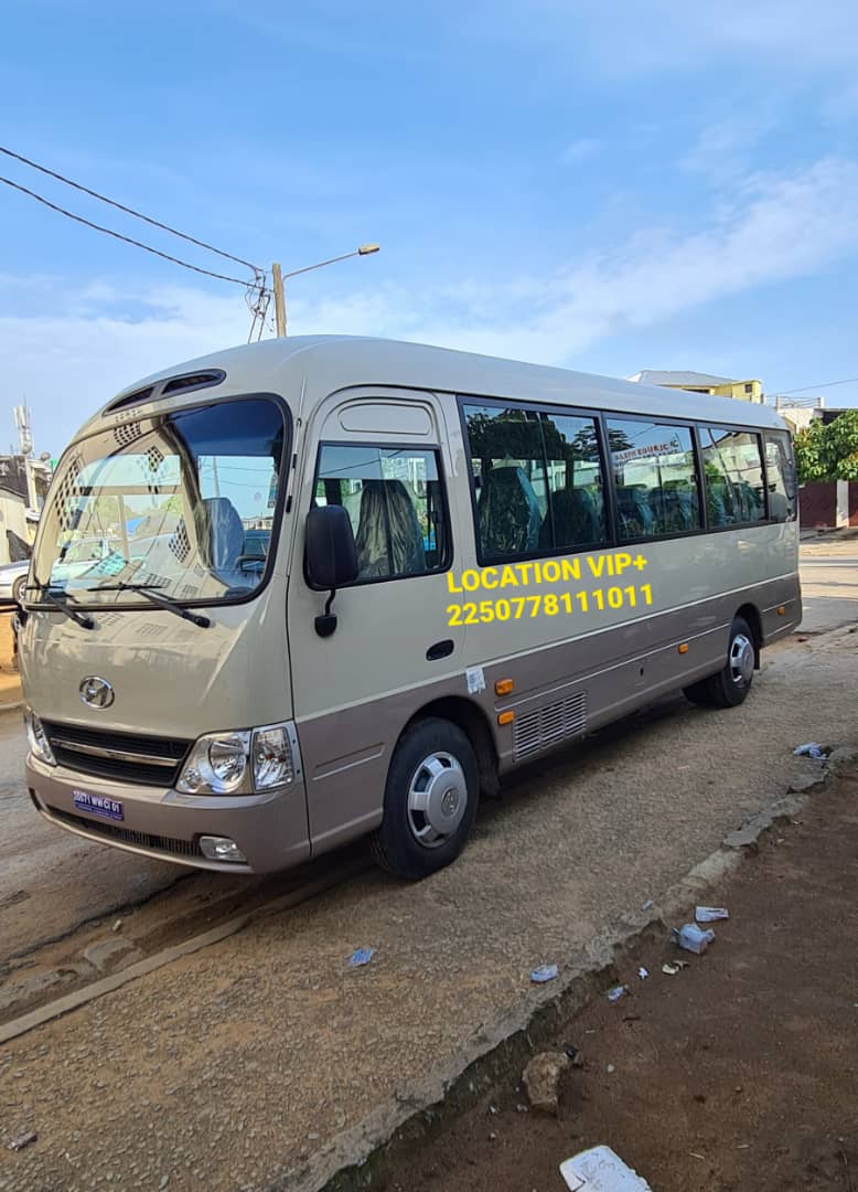 mini car climatisé en location abidjan