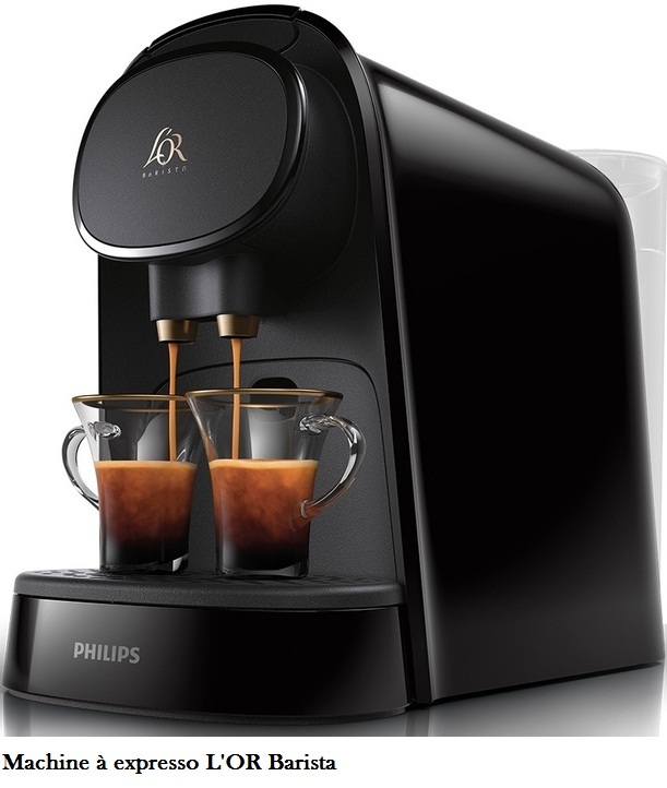 Machine à expresso L'OR Barista Machine à expresso L'OR Barista