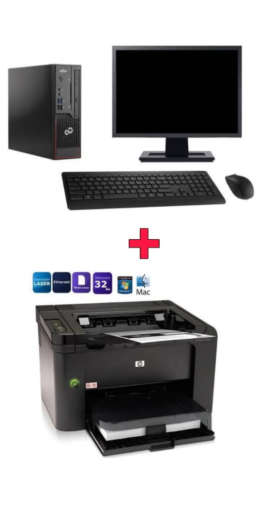 ordinateurs bureau complet+imprimante laser ordinateurs bureau complet+imprimante laser