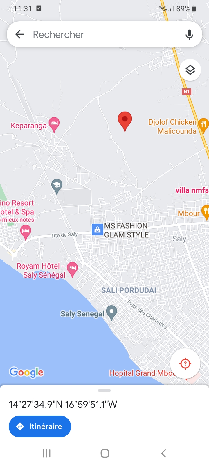 Terrain de 300 mètres carrés délibération à Saly Terrain de 300 mètres carrés délibération à Saly