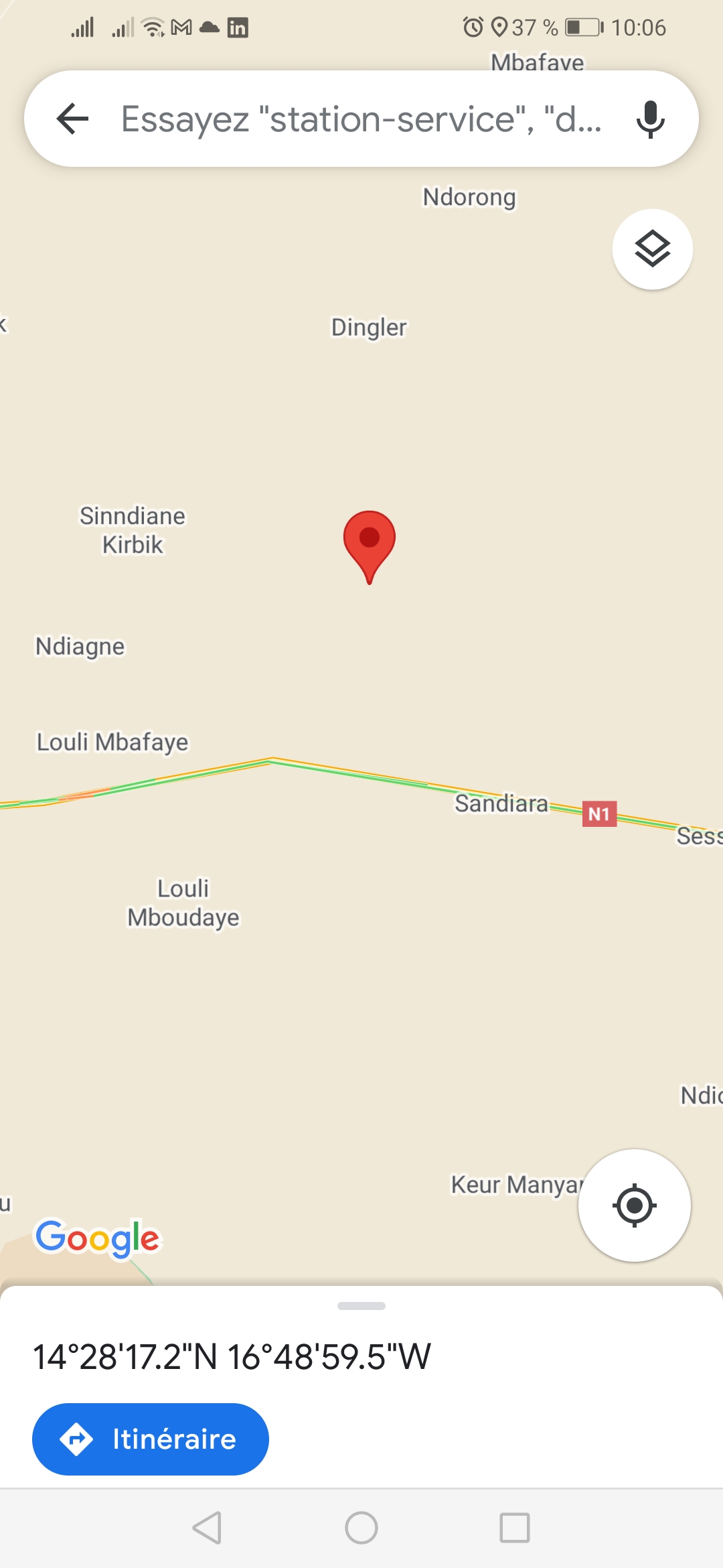 Terrain agricole de 3 hectares à vendre à Sandiara Terrain agricole de 3 hectares à vendre à Sandiara