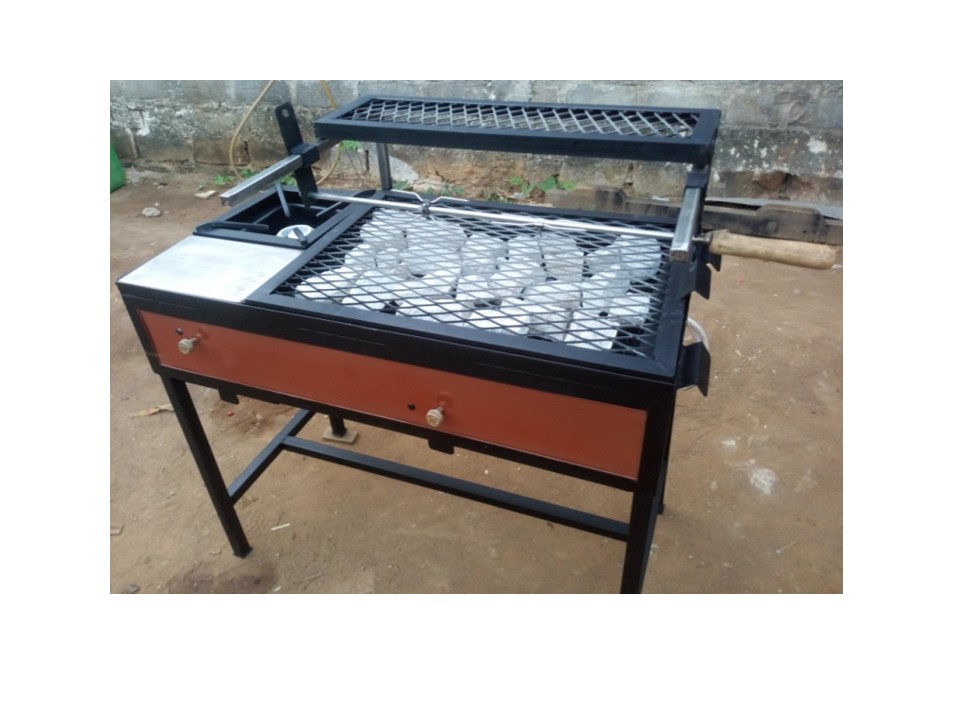 BARBECUE + 1 FEUX 100x50cm