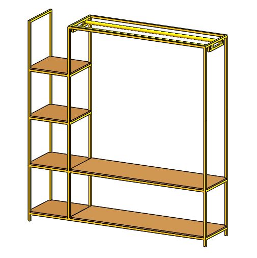 Etagère penderie  in