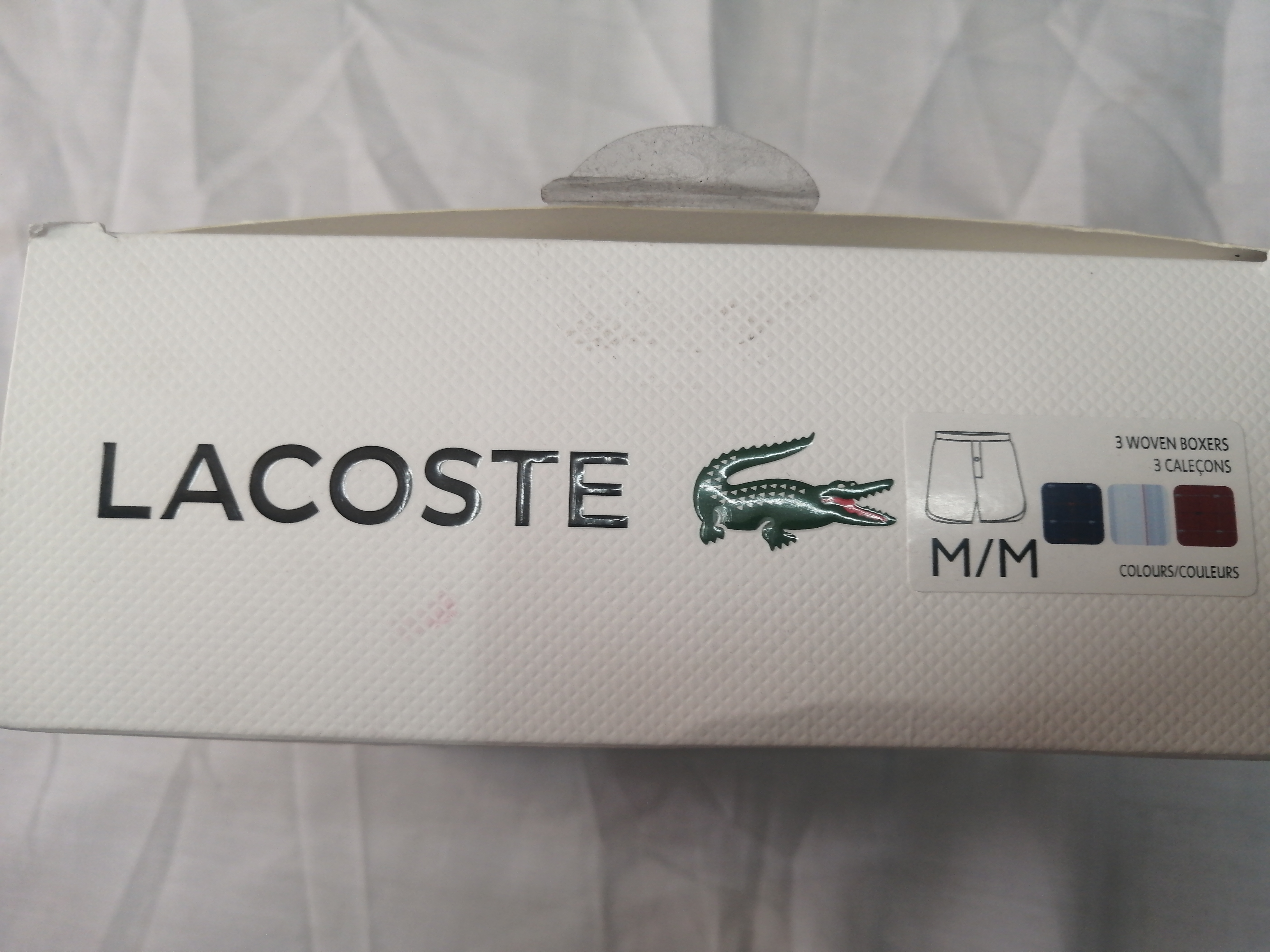 Lot de 3 Caleçons Lacoste