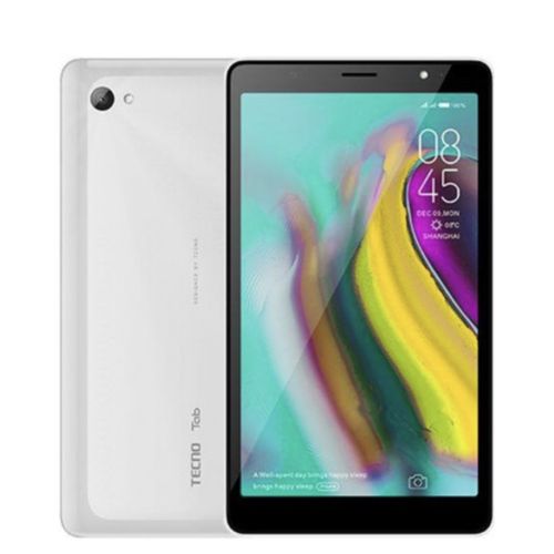 Tecno Tablette Tab 4G – Écran 7″ – ROM 32GB – RAM 2GB – Caméra 5/2MP – Blanc