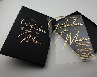 conception et réalisation de cartes d'invitation VIP pour mariage