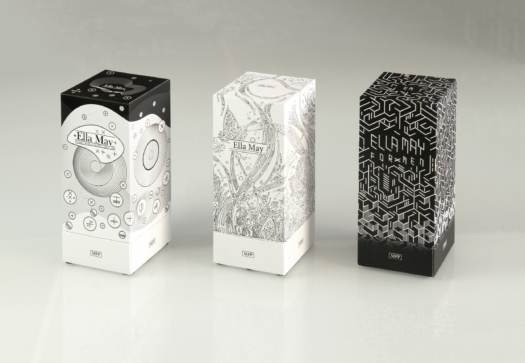 Design personnalisé de packagings, boîtes, coffrets, sachets...