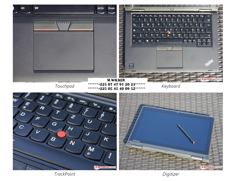 lenovo yoga 12 core i5  tactile et pliable