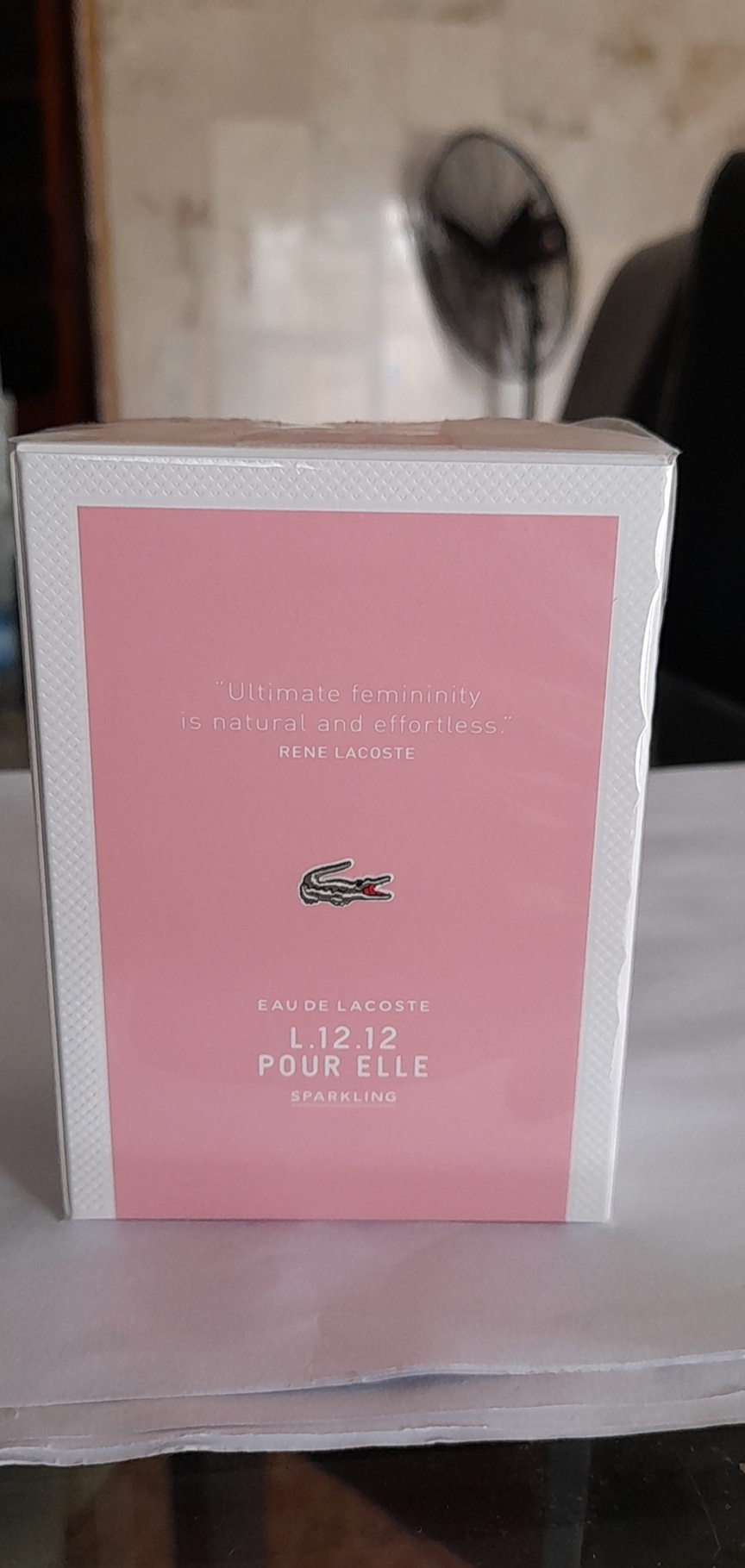 parfum Lacoste authentique rose