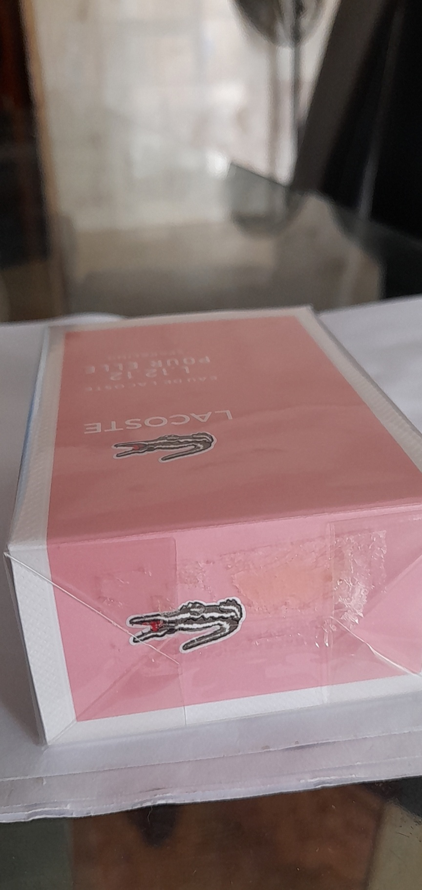 parfum Lacoste authentique rose