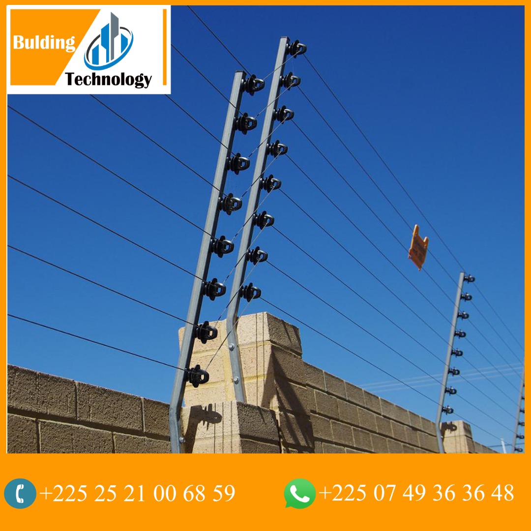 Fourniture et pose de barbelé électrique