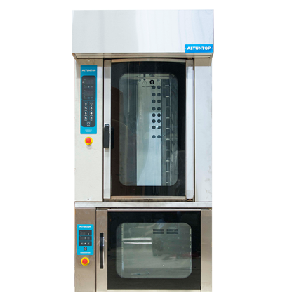 Four rotatif ventilé