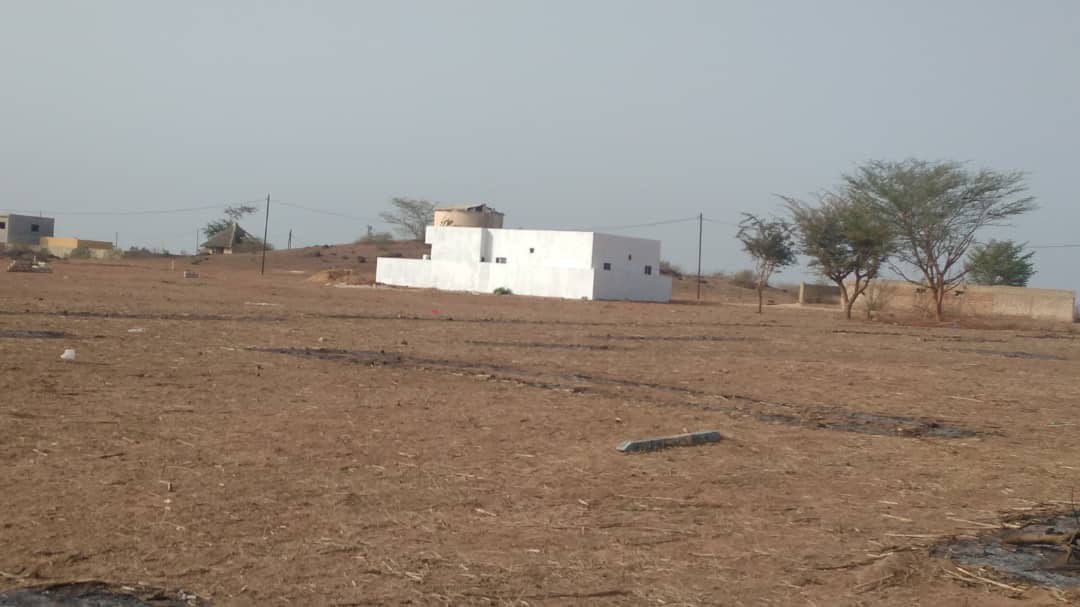 Terrain 600 mètres carrés délibération à Nguérigne