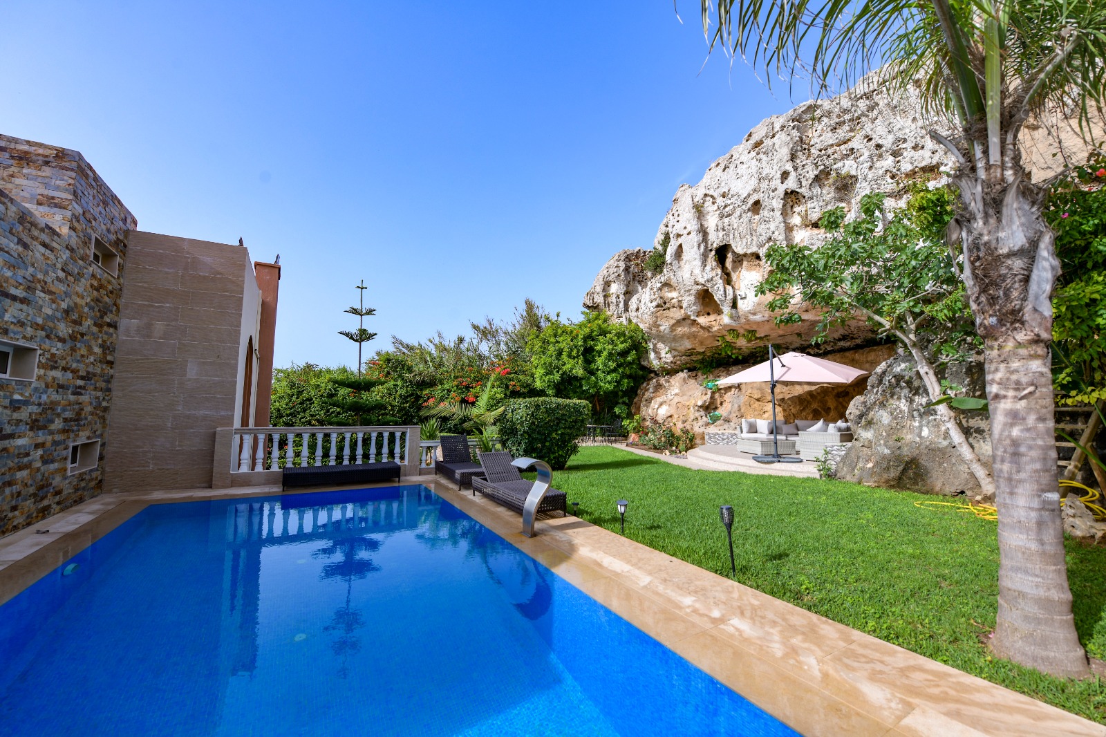 Location journalier d'un villa meublée à Dar Bouaaza