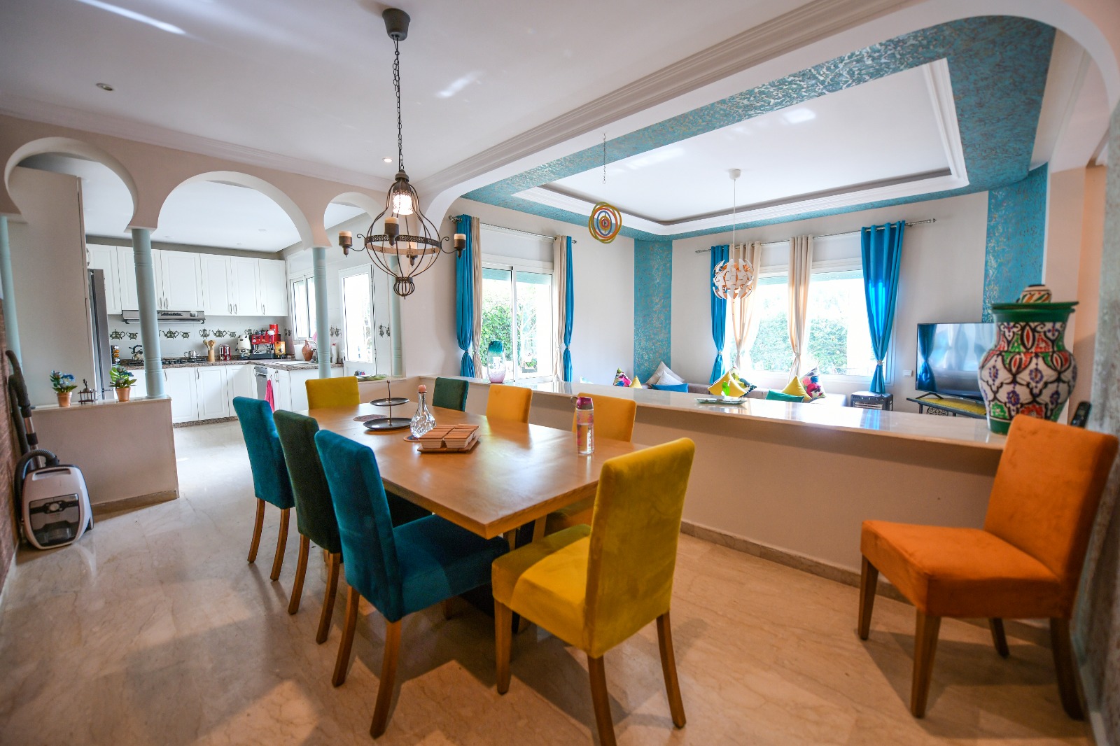 Location journalier d'un villa meublée à Dar Bouaaza