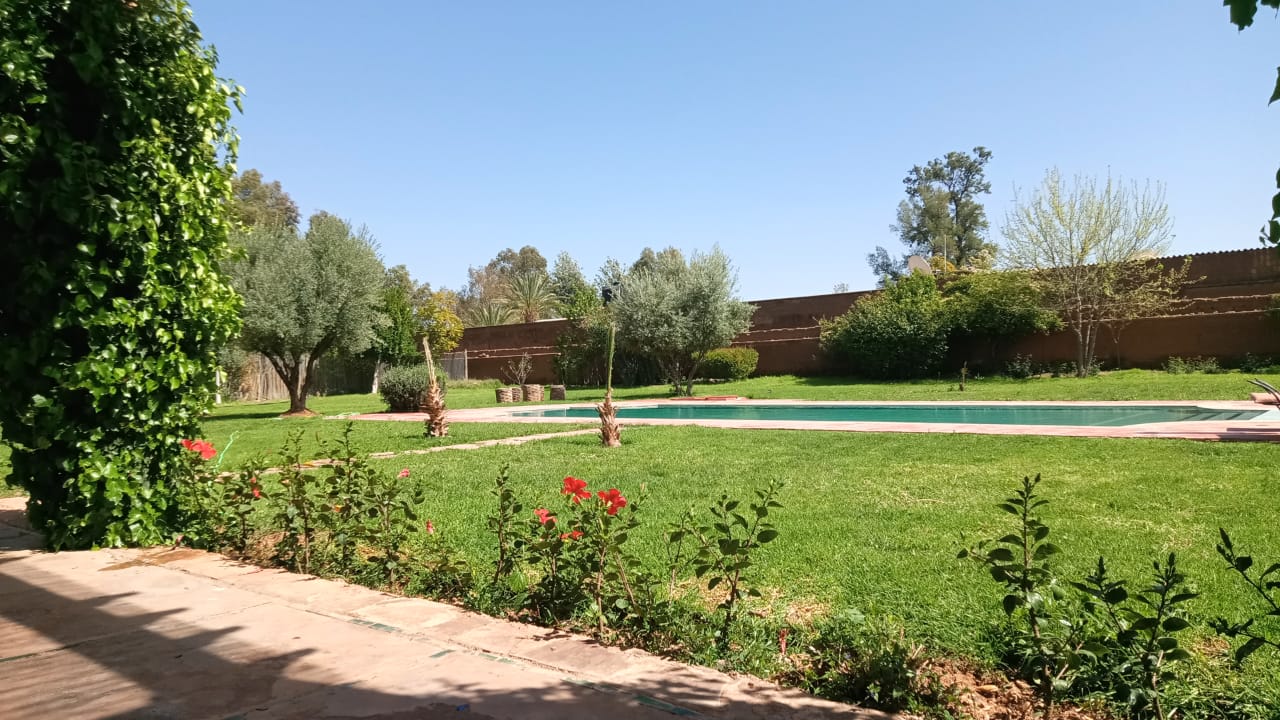 Location journalier d'un villa meublée à Marrakech
