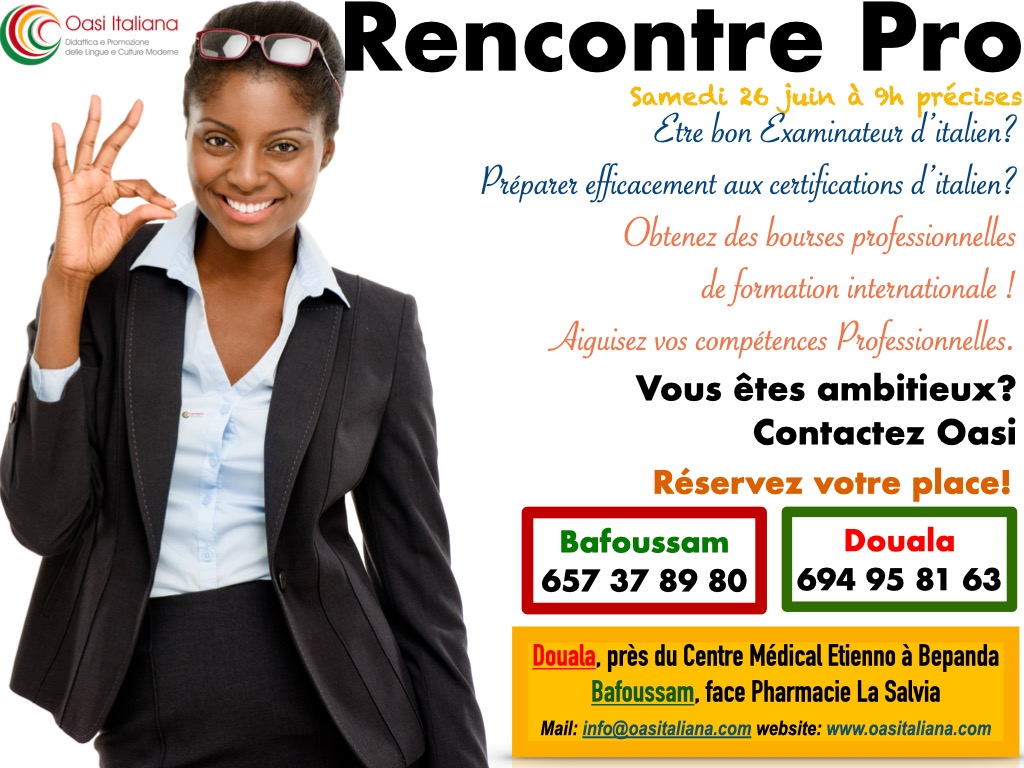RENCONTRE PRO A OASI RENCONTRE PRO A OASI