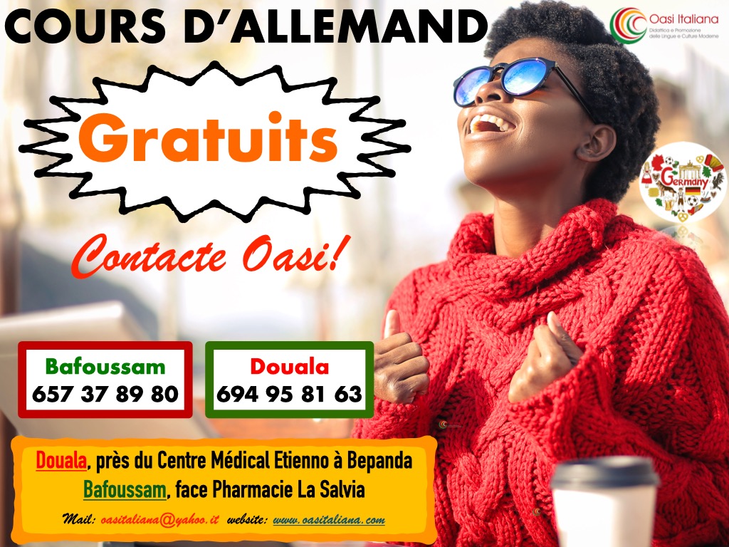 COURS D’ALLEMAND GRATUIT A OASI COURS D’ALLEMAND GRATUIT A OASI