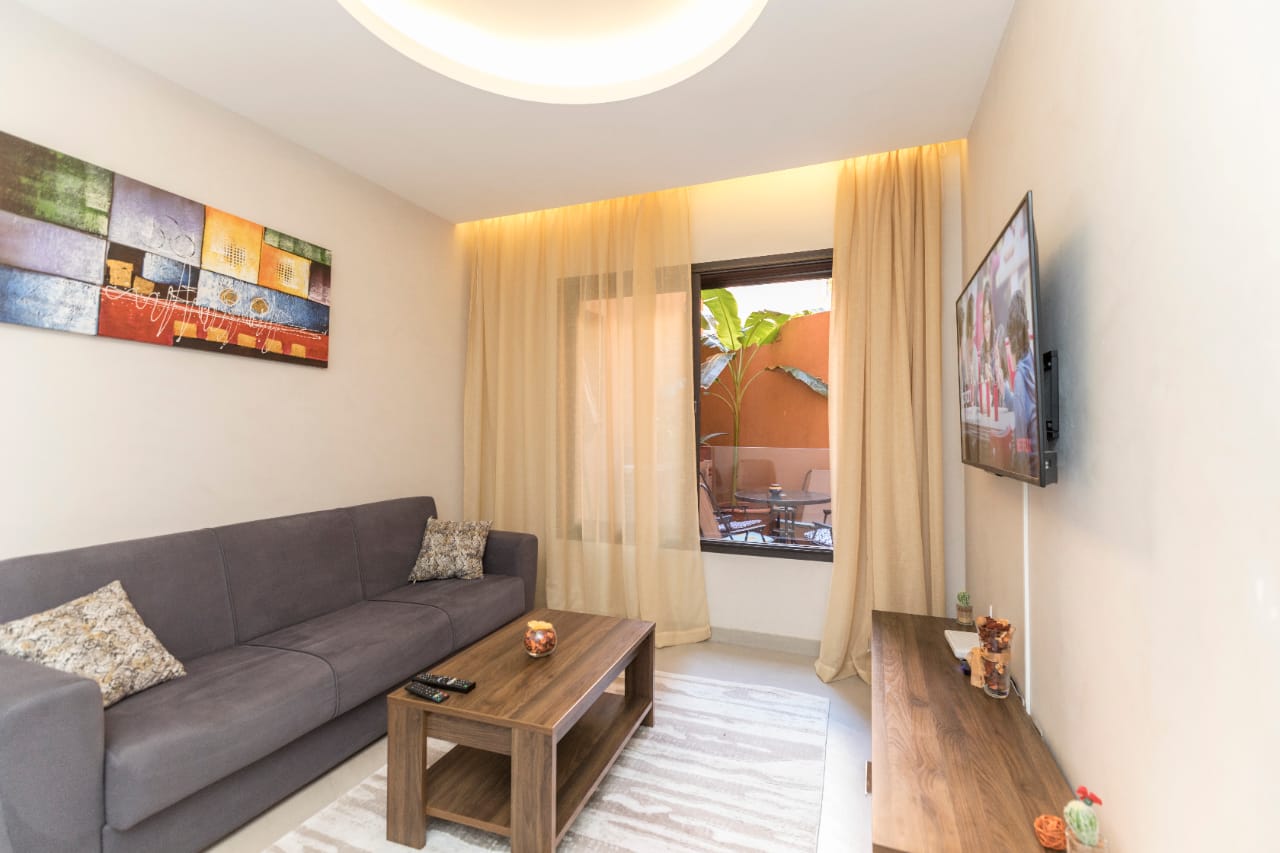 Location journalier d'un appartement meublé à marrekach