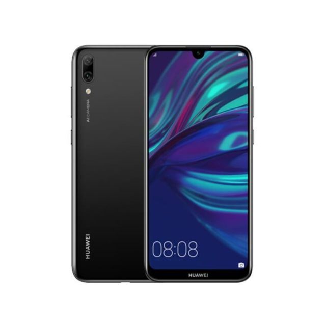 Huawei Y7 Pro(2019) - Ecran 6.26" - ROM 64GB - RAM 4GB - Android 8.1 - Caméra 13/2MP - Batterie 4000mAh - Noir
