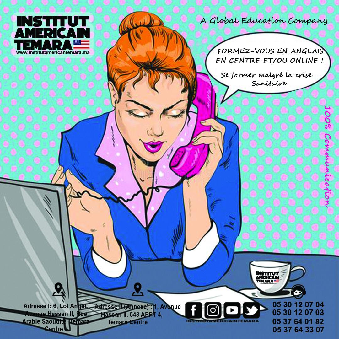 - Institut Americain Temara lance au Maroc sa solution de cours en ligne - Institut Americain Temara lance au Maroc sa solution de cours en ligne
