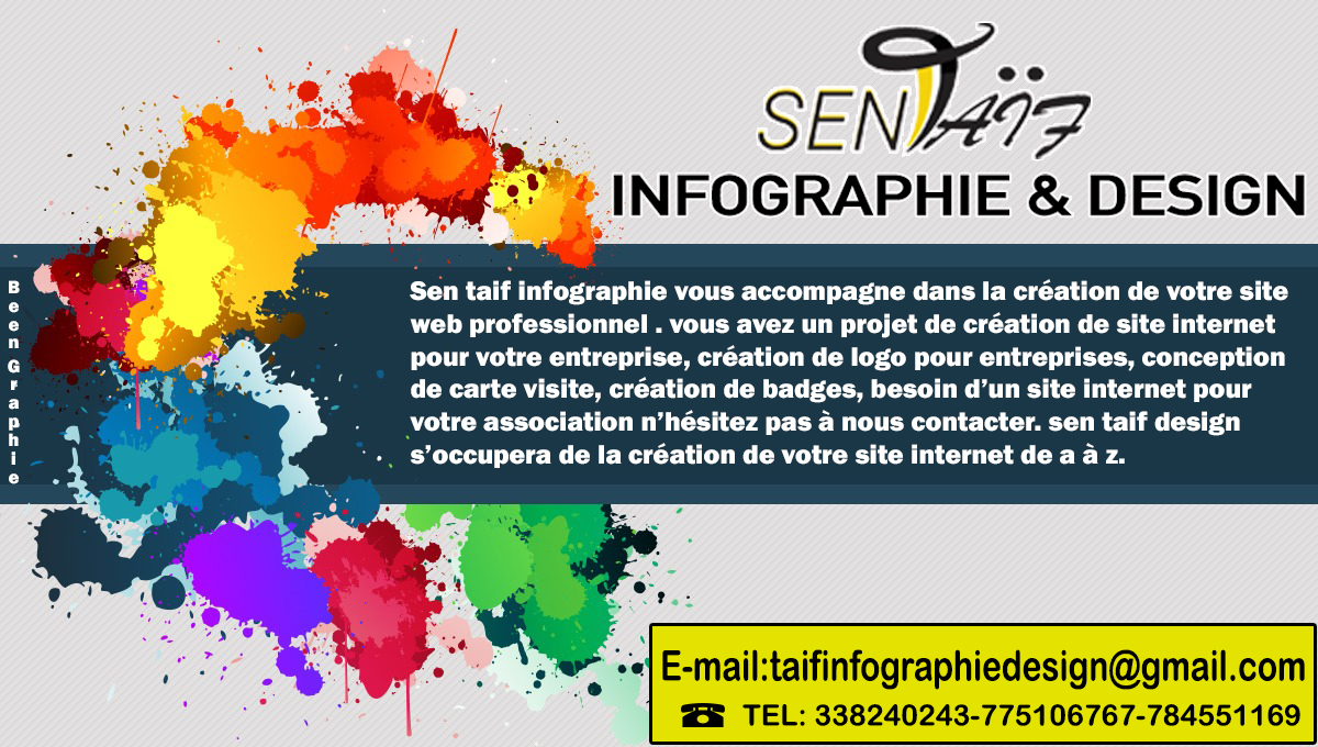 sen taif infographie et disegn