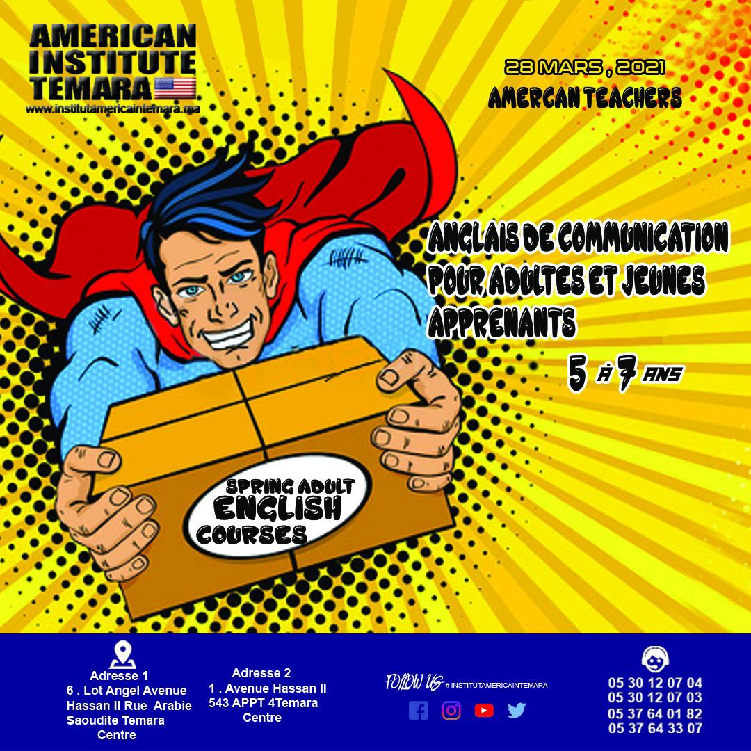- Cours d'anglais pour Enfants dès le Primaire - American Institute Temara - Cours d'anglais pour Enfants dès le Primaire - American Institute Temara
