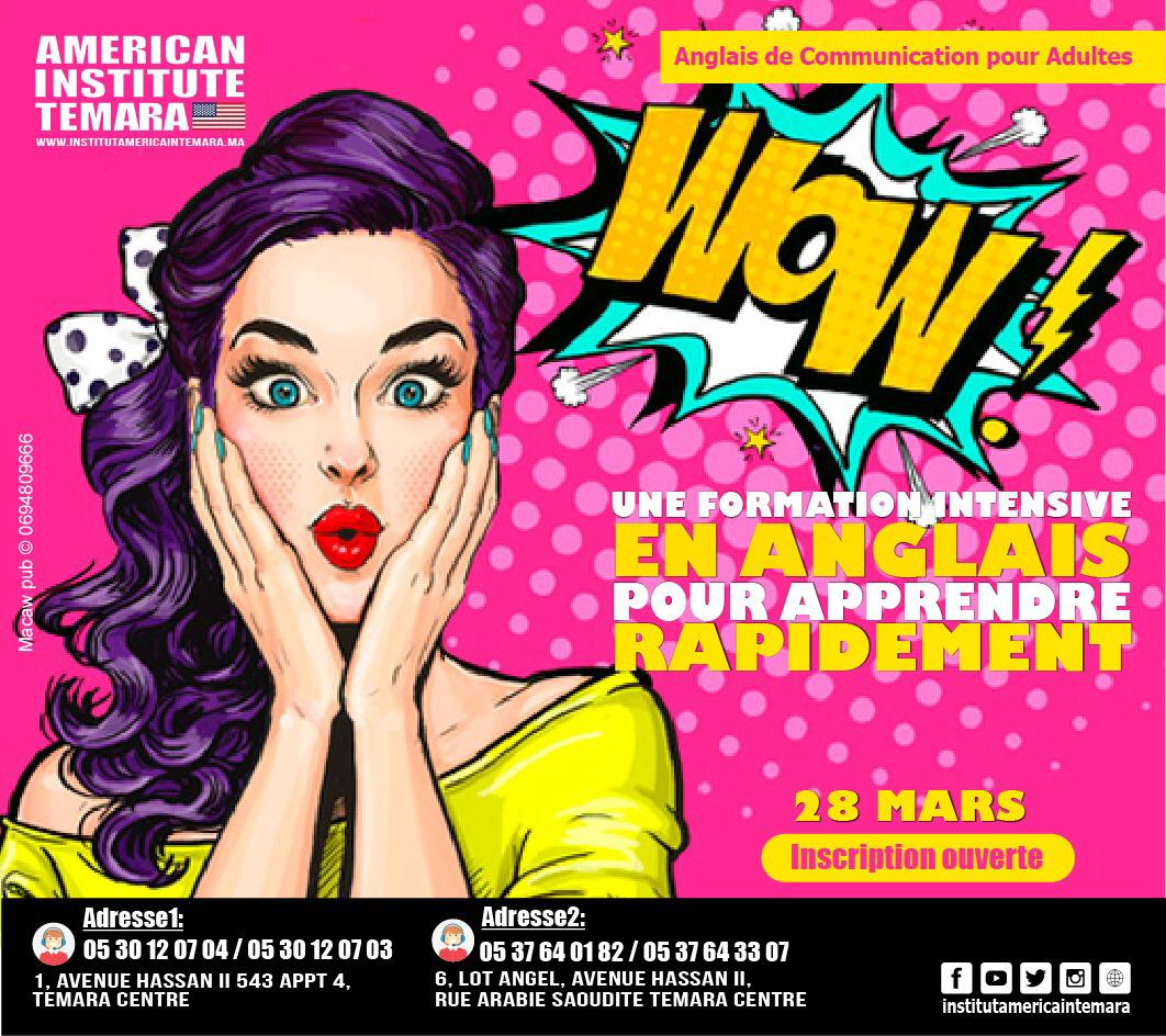 - Cours d'anglais pour les adultes par la Communication à l’Institut Americain Temara - Cours d'anglais pour les adultes par la Communication à l’Institut Americain Temara