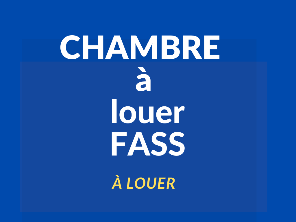 Chambre à louer à FASS