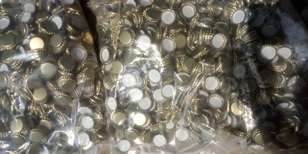 bouteilles et capsules