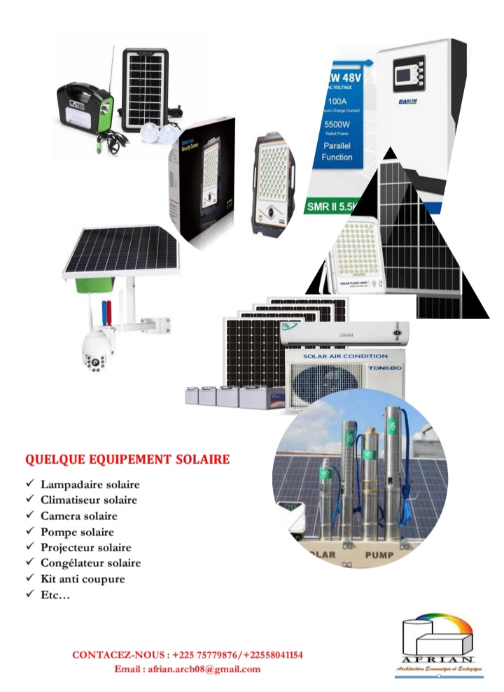 Vente et prestation de service