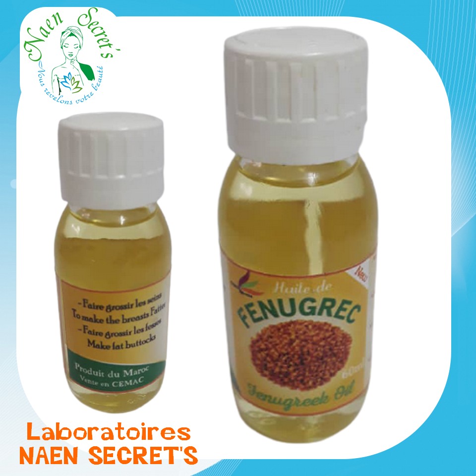 Huile de FENUGREC 60ml - NAEN SECRET'S Huile de FENUGREC 60ml - NAEN SECRET'S