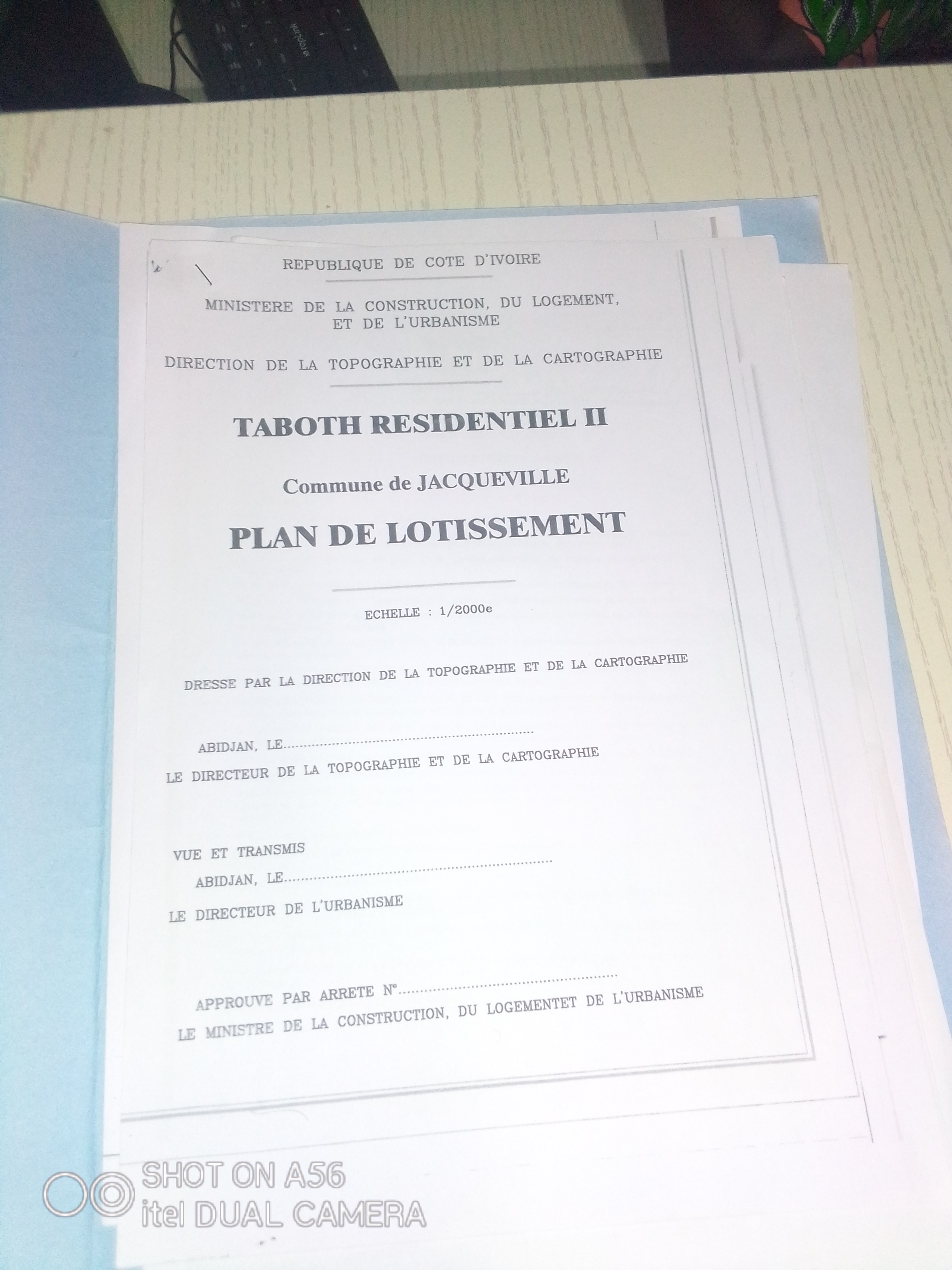 Attestation De Vente De Terrain Au Mali Vente de terrain a jacqueville( Taboth) | BazarAfrique Côte d'Ivoire