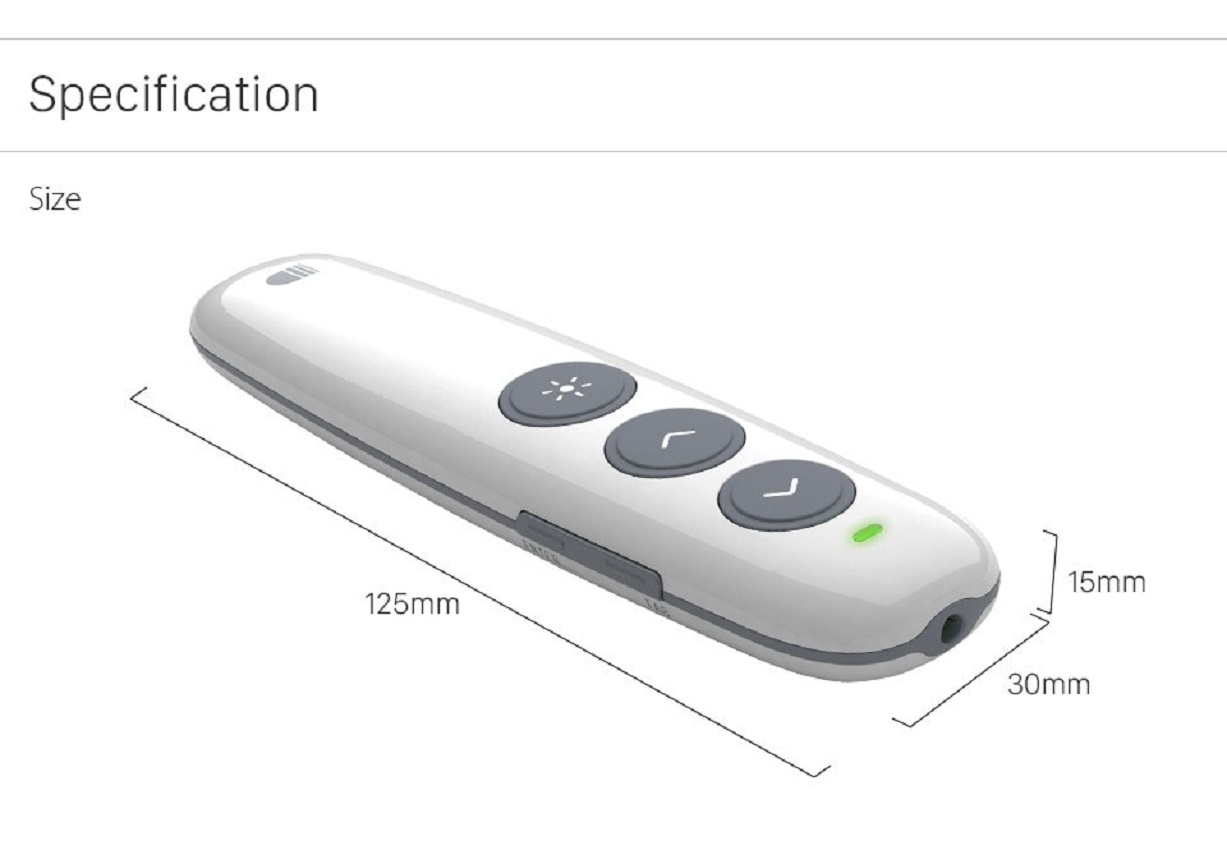 Doosl USB Télécommande Sans Fil Contrôle Présentateur Doosl USB Télécommande Sans Fil Contrôle Présentateur