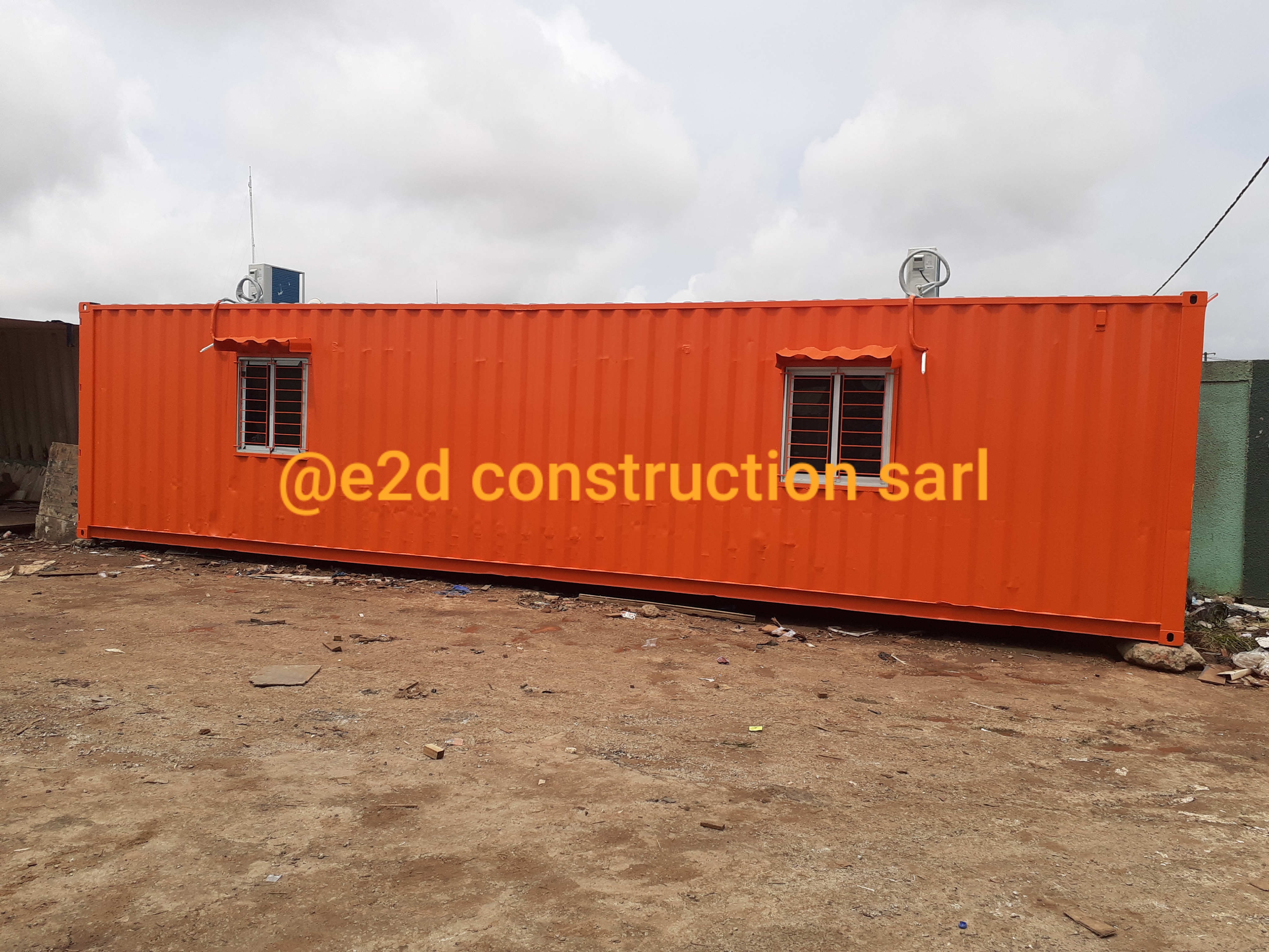 Conteneur Aménagé À Partir de