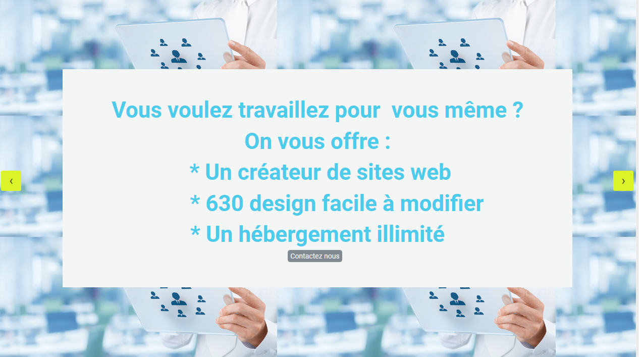 Cherche partenaire pour création de site web