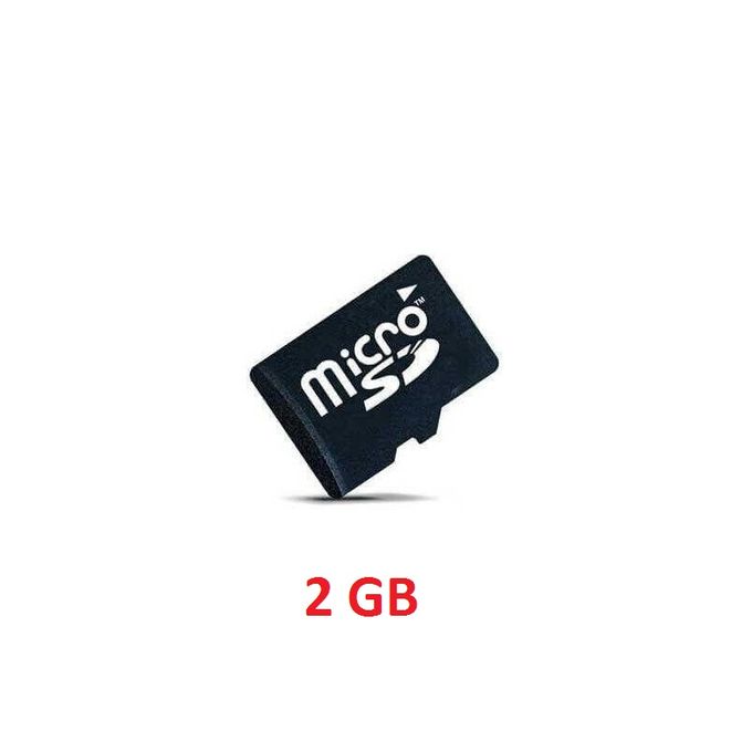 Micro Sd Carte Mémoire – Micro SD – 2Go – Noir