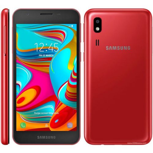 Samsung Galaxy A2 Core (2019) – Ecran 5’’- RAM 1GB – ROM 16GB – Caméra avant 5MP camera front 5MP – Batterie 2600 mAh – Rouge