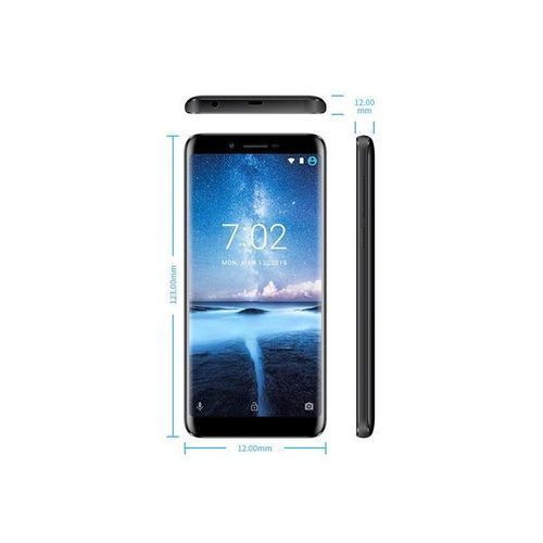 Invens Max 8 - Ecran 5.5" - Double SIM - RAM 2GB - ROM 16GB - Caméra 2MP - Batterie 3000 mAh - Empreinte Digitale - Face Unlock - Noir/Bleu