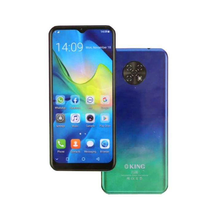 Oking Mate 30 Pro – Ecran 5.6″ – Double SIM – RAM 2GB – ROM 16GB – Caméra 5/5MP – Batterie 2800mAh – Bleu Vert