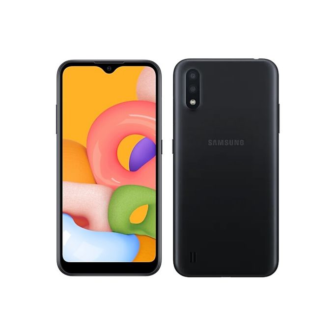Samsung Galaxy A01 (2020) – Ecran 5.7’’ – Double SIM – RAM 2GB – ROM 16GB – Caméra 13/2/5MP – Batterie 3000mAh – Noir