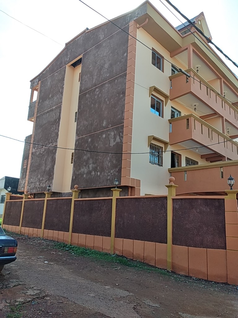 IMMEUBLE ( R+3 ) EN VENTE À YAOUNDE ( SITUÉ DERRIÈRE TOTAL JOUVENCE, AVANT DOVV MENDONG )...