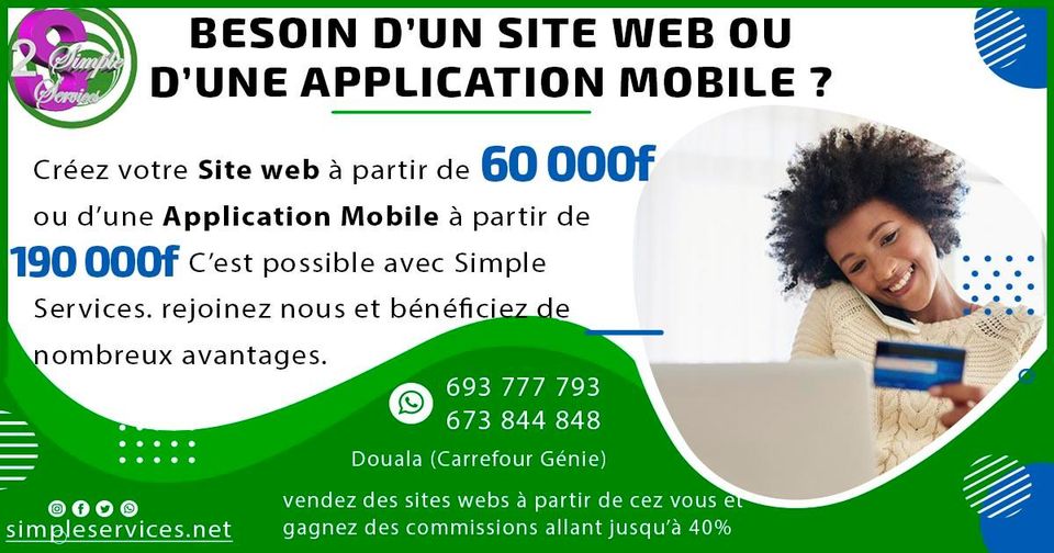 création d'application mobile et site web création d'application mobile et site web