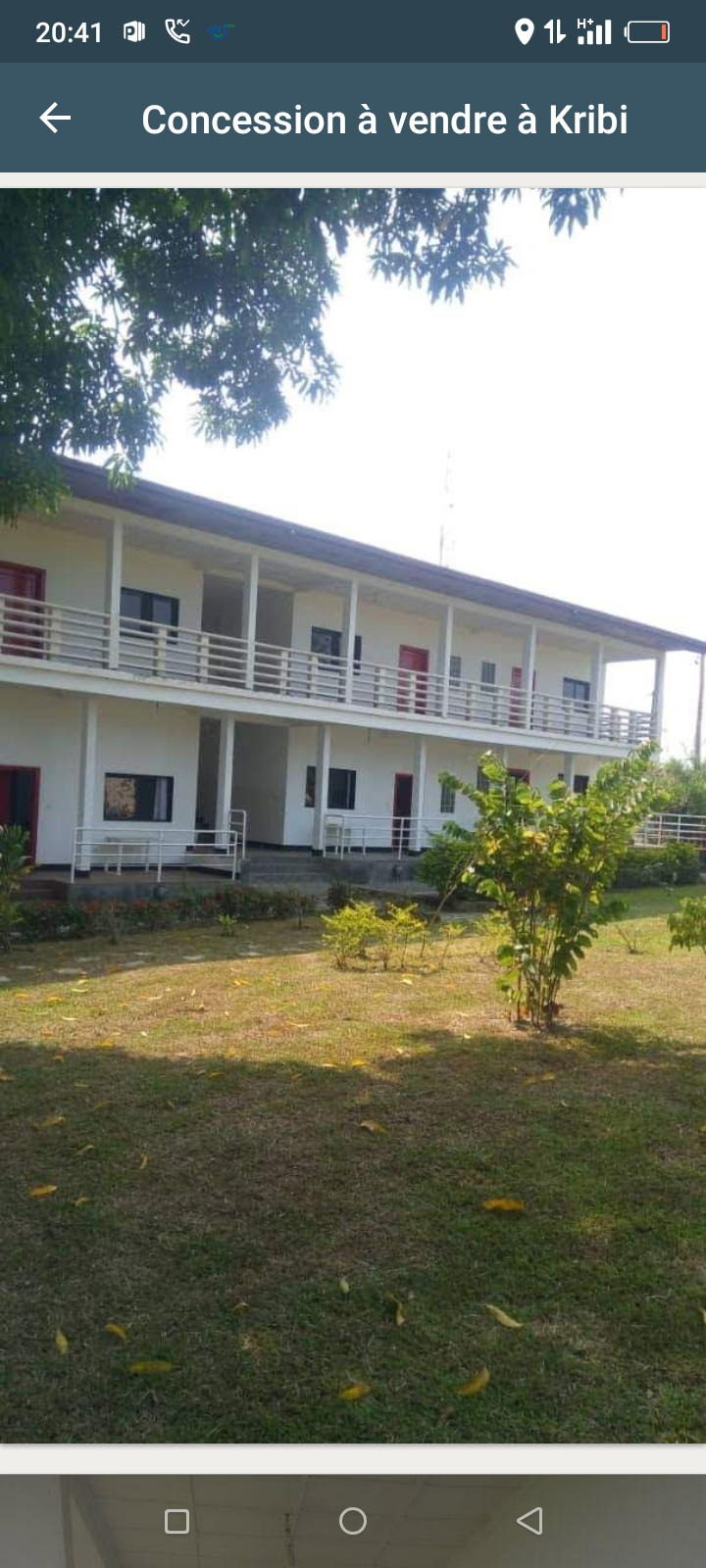 CONCESSION EN VENTE À KRIBI AU CAMEROUN CONCESSION EN VENTE À KRIBI AU CAMEROUN